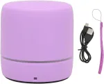 Kompiuterio kolonėlės Ciciglow Bluetooth kolonėlė, ne&scaron;iojama bluetooth 5.0 kolonėlė, ne&scaron;iojama belaidė stereo kolonėlė su sodriais žemaisiais dažniais ir spalvotomis &scaron;viesomis kelionėms