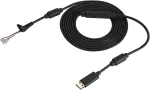 Usb gamepad kabelio pakeitimo kabelis su atjungimo adapteriu, 2,5 metro ilgio, 4 kontaktų dizainas (juodas)