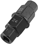 Keenso motociklo priekinio rato a&scaron;ies įrankis, motociklo 14/19/22/24 mm &scaron;e&scaron;iakampio veleno a&scaron;ies įrankis priekinės a&scaron;ies nuėmimo įrankis motociklui, purvo dviračiui
