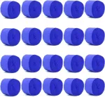 Ancllo 20 ritinėlių tamsiai mėlyno krepinio popieriaus vakarėlių serpentinai, dekoracijos gimtadienio vakarėliui, vestuvėms ir festivaliui, 3,5 cm x 10 m