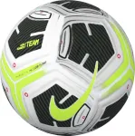 Nike Fz7540-100 Nk Academy Team Fa24 universalus futbolo kamuolys, skirtas laisvalaikiui, baltas/juodas/volt, 3 dydis