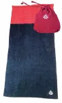 Paplūdimio rank&scaron;luostis su integruotu krep&scaron;iu Saint Jacques 150 x 75 cm