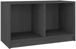 TV staliukas Televizoriaus spintelė, pilka, 70x33x42cm, pu&scaron;ies masyvas