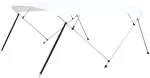 Bimini vir&scaron;aus stogelis, baltas, 243x(230-244)x137cm, 4 lankai