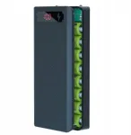 Powerbank korpusas 8 elementams 18650 Usb C Micro žibintuvėlis 2 diodai