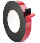 Generisch dvipusė lipni juosta, ypač stipri, 25 mm x 10 m montavimo juosta, vandeniui atspari ir auk&scaron;tai temperatūrai atspari putų juosta sienoms, automobiliui, led juostelėms, namų dekoravimui ir biurui