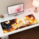 Kaishuai žaidimų pelės kilimėlis, 800 x 300 xxl, neslystantis pelės kilimėlis, pelės kilimėliai, lengvai valomas pelės kilimėlis, didelis namams, biurui, darbui, žaidimams, mielas katinas