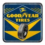 Metalinis padėkliukas Goodyear gerbėjui, puiki dovana