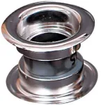 Awenta metalizuotos durų ventiliacinės grotelės T14 Ms, 40 mm