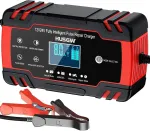 8a automobilio akumuliatoriaus įkroviklis, 12 v/24 v automobilio akumuliatoriaus įkroviklis, visi&scaron;kai automatinis i&scaron;manusis palaikomojo įkrovimo įkroviklis, lcd ekranas, i&scaron;manusis visi&scaron;kai automatinis įkroviklis automobiliui, motociklui, sunkvežimiui ...