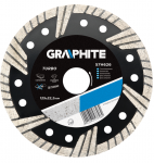 Deimantinis diskas GRAPHITE 57H628, skersmuo 180mm, Turbo