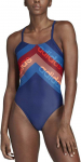 Adidas Maudymosi Kostiumėlis Fit 1PC Lin Dark Mėlyna DH2403