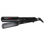 BaByliss PRO BABYLISS presuojamas geležis BAB2658EPCE Keraminė &scaron;ildymo sistema, Statinės skersmuo 38 mm, Temperatūra (min) 150 &deg;C, Temperatūra (maks.) 230 &deg;C, &Scaron;ildymo lygių skaičius 5, 125 W, Juodas, Taip, Taip