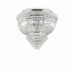 Lubinis &scaron;viestuvas Ideal Lux Ceiling lamp with 6 lights DUBAI, E14, baltas