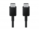 EP-DX310JBE Samsung USB-C/USB-C duomenų kabelis 3A 1.8m juodos spalvos (Bulk)