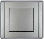 Karlik Elektrotechnik 7FWP-1 FLEXI Vienpolis jungiklis sidabrinė metalinis 7FWP-1
