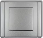 Karlik Elektrotechnik 7FWP-1 FLEXI Vienpolis jungiklis sidabrinė metalinis 7FWP-1
