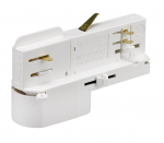 Zevercsslr GLOBAL TRAC Pulse bėgelio adapteris Pulse DALI 3-Circuit GAC600, baltas