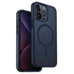 Apple iPhone 15 Pro UNIQ LifePro Xtreme Magclick Charging dėklas telefonui mėlynos spalvos