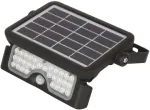 5W LED prožektorius su saulės baterija ir judesio davikliu MHC, juodas, 4000K