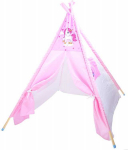 Palapinė su rožine vienaragio Wigwam Tipi