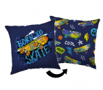 Poduszka dziecięca 40x40 Skate Riedlentė tamsiai mėlyna JF24