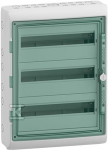 Schneider Electric SCHNEIDERE Hermetinis skirstomasis įrenginys Schneider Mureva / d. Kaedra 3x18 IP65 UV MRV-3-18-NT-T 13436 pavir&scaron;inės permatomos durys.