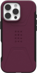 Urban Armor Gear UAG Civilian Magsafe Apple iPhone 16 Pro Max - dėklas telefonui raudonos spalvos