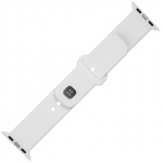 Fixed I&scaron;taisyta | Sporti&scaron;kas dirželio rinkinys Apple Watch 38/40/41 mm | 160-225 mm | Baltas | Silikonas