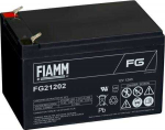 Akumuliatorius Setronic ACTEC Fiamm &scaron;vino akumuliatoriai 12 V / 12 Ah. Su mentelės formos antgaliu 6,35 mm / Faston 250 - (I x P x A) 151 x 98 x 95 mm