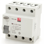 FSS 4P 40A TIPO A Liekamosios srovės jungiklis 4P 40A 0,03A, KOOP Elektro FSS 4P 40A tipas A