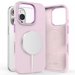 Apple iPhone 16 Pro Tech-Protect Silicone Pure MagSafe dėklas telefonui rožinės spalvos