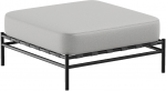 Sofa Sitsit Pufas modulis, Dandy, 78x78x37 cm, Pilka spalva