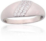 Sidabrinis žiedas Diamond Sky "Crystal Path II"