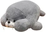 Lean Toys Pliu&scaron;inis jūrų ruonis 29 cm pilkas
