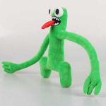 1vnt 30 cm pliu&scaron;iniai, i&scaron; Rainbow Friends pliu&scaron;iniai žaislai gerbėjams ir draugams Gražūs pliu&scaron;iniai gyvūnai pliu&scaron;inės lėlės (žalia)-A-WELLNGS