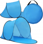 Realprices I&scaron;&scaron;okanti paplūdimio palapinė su tinkleliu, savaime i&scaron;siskleidžianti, automatinė, didelė, sodui