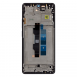 Dėklas LCD Ekranas + Touch Unit + Front Cover for Xiaomi Redmi Note 14S Juodas (Service Pack)