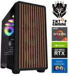 Stacionarus kompiuteris INTOP AQUA Ryzen 7 8700F 16GB DDR5 2TB SSD M.2 NVME+2TB RTX5070 12GB no-OS (RW63720NS)