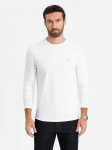 Ombre Clothing Vyri&scaron;ki mar&scaron;kiniai balti &ndash; ombre drabužiai