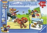Dėlionė puzzle ravensburger 3x49 pcs paw patrol