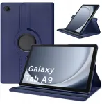 Plan&scaron;etinio kompiuterio dėklas Strado Besisukantis 360 dėklas, skirtas Samsung Galaxy Tab A9 8.7 (Tamsiai mėlynas)