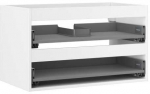 Praustuvo spintelės korpusas Mexen Box-A, 80 cm, 2 stalčiai, Baltas matt