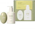 Set Lab 1899: Raudona Ginseng Collagen Moisturising Losjonas kūnui, 250 ml + Raudona Ginseng Collagen Improves skin elasticity Hand Kreminis, 50 ml