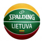 Krep&scaron;inio Kamuolys Spalding Lietuva (Skirtas Laukui), Dydis: 5