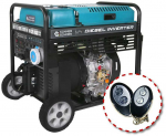 Konner & Sohnen Diesel KS inverterinis generatorius dyzelinis KS 9500iDE ATSR 10kW 230V