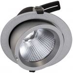 Lubinis &scaron;viestuvas 32W LED įleidžiamas &scaron;viestuvas BALUUM, sidabro sp., 3000K