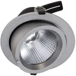 32W LED įleidžiamas &scaron;viestuvas BALUUM, sidabro sp., 3000K