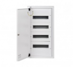 Kanlux 29317 Metalinis modulinis skirstytuvas 4x12 pavir&scaron;inis IP30 N+PE I klasė baltos durys KP-DB-I-MS-412 balta 29317