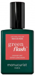Manucurist Žalias Flash Nagų lakas lakier do paznokci Bois De Rose 15ml